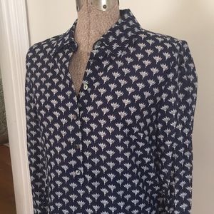 Diane Von Furstenberg Popover Blouse